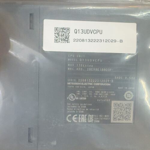 议价CPU模块Q13UDVCPUQ06UDVCPUQ26UDVCPU