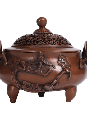 如意风水香炉手把件供佛用品