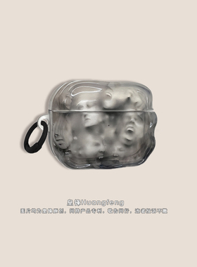 原创艺术雕像人脸插画适用苹果AirPods4代半透明保护套个性男女AirPods Pro3/Pro2无线降噪蓝牙耳机软壳三四