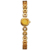 30784[Crescent Gold with Gold Surface]Round