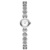 30784[Crescent White with White Face]Round Diamond