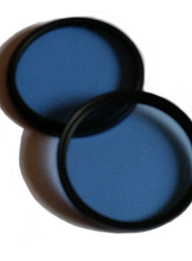 钢化升色温玻璃 SSB滤光片 SSB40 SSB130  SSB165 49*2mm 配M52圈