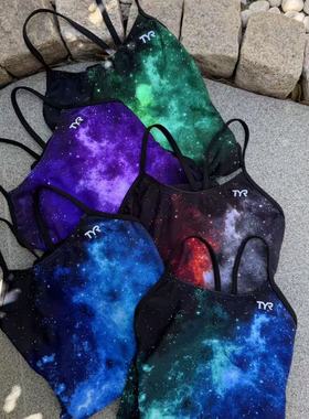 〖现货〗TYR星空女士连体泳衣大开背