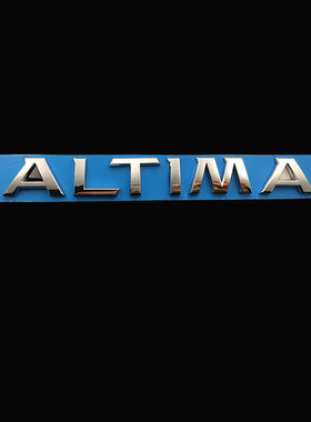 美版天籁ALTIMA车标 新天籁车标公爵后尾箱字母标英文车标志