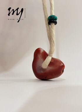 My Jewelry-弄珠 大巧若拙，大方无隅南红·棉绳·绿松｜已售欣赏
