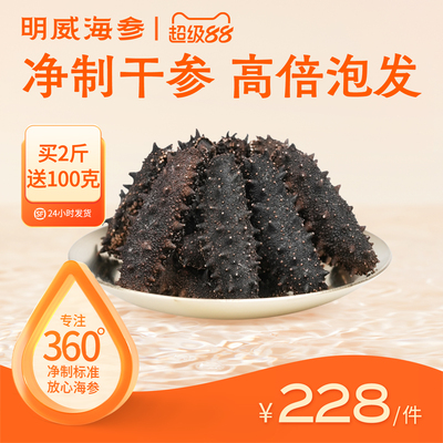 明威国标高泡发辽刺参干货