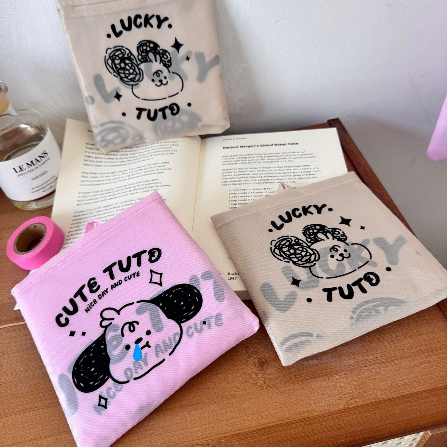 卡通大号便携式可折叠尼龙购物袋收纳袋手提袋礼品袋环保袋布袋