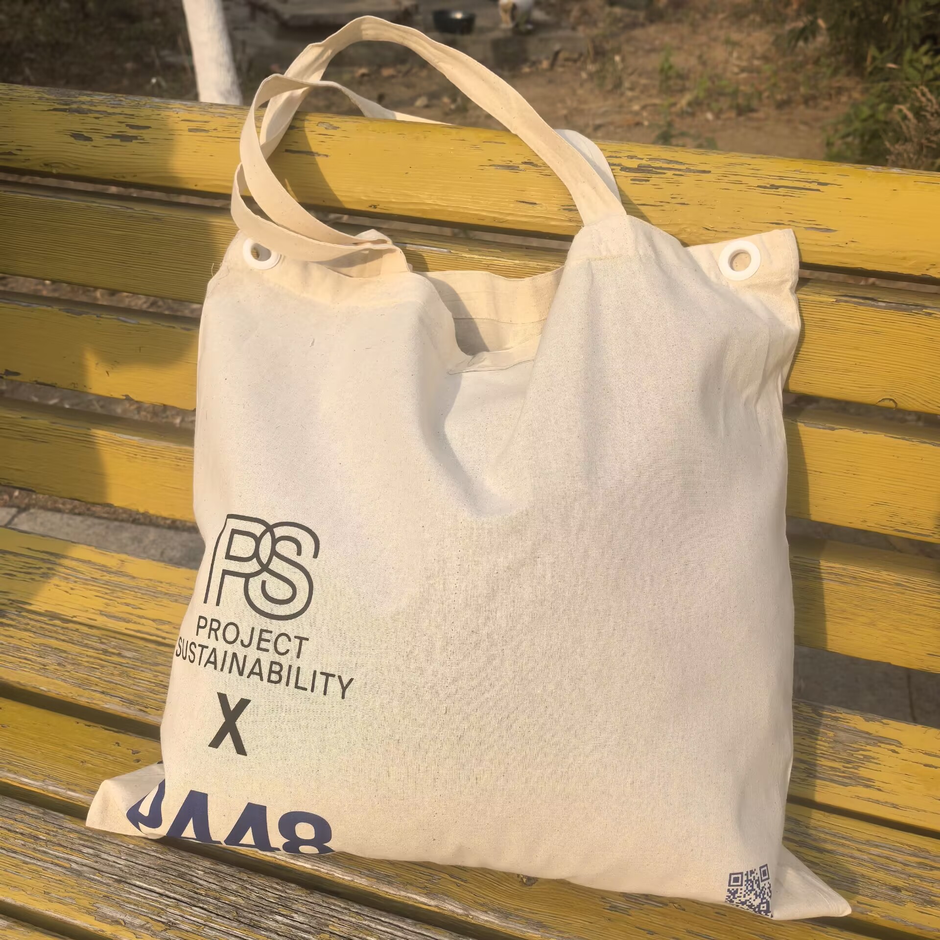 大容量纯棉简约单肩包帆布袋环保袋旅行衣服收纳袋手提袋购物袋