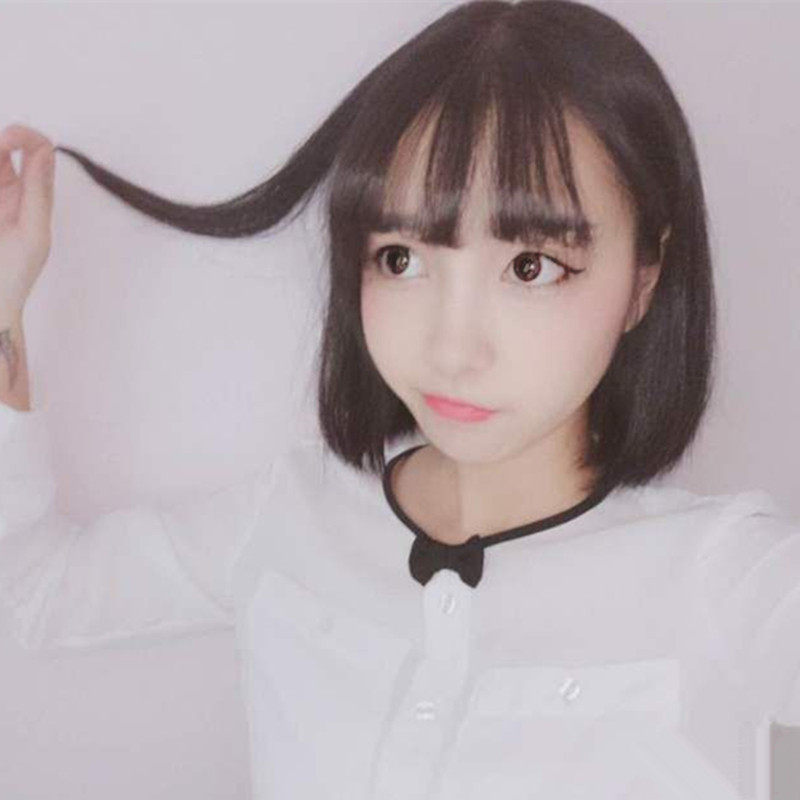 Perruque cheveux raides Court - Ref 2607299 Image 5