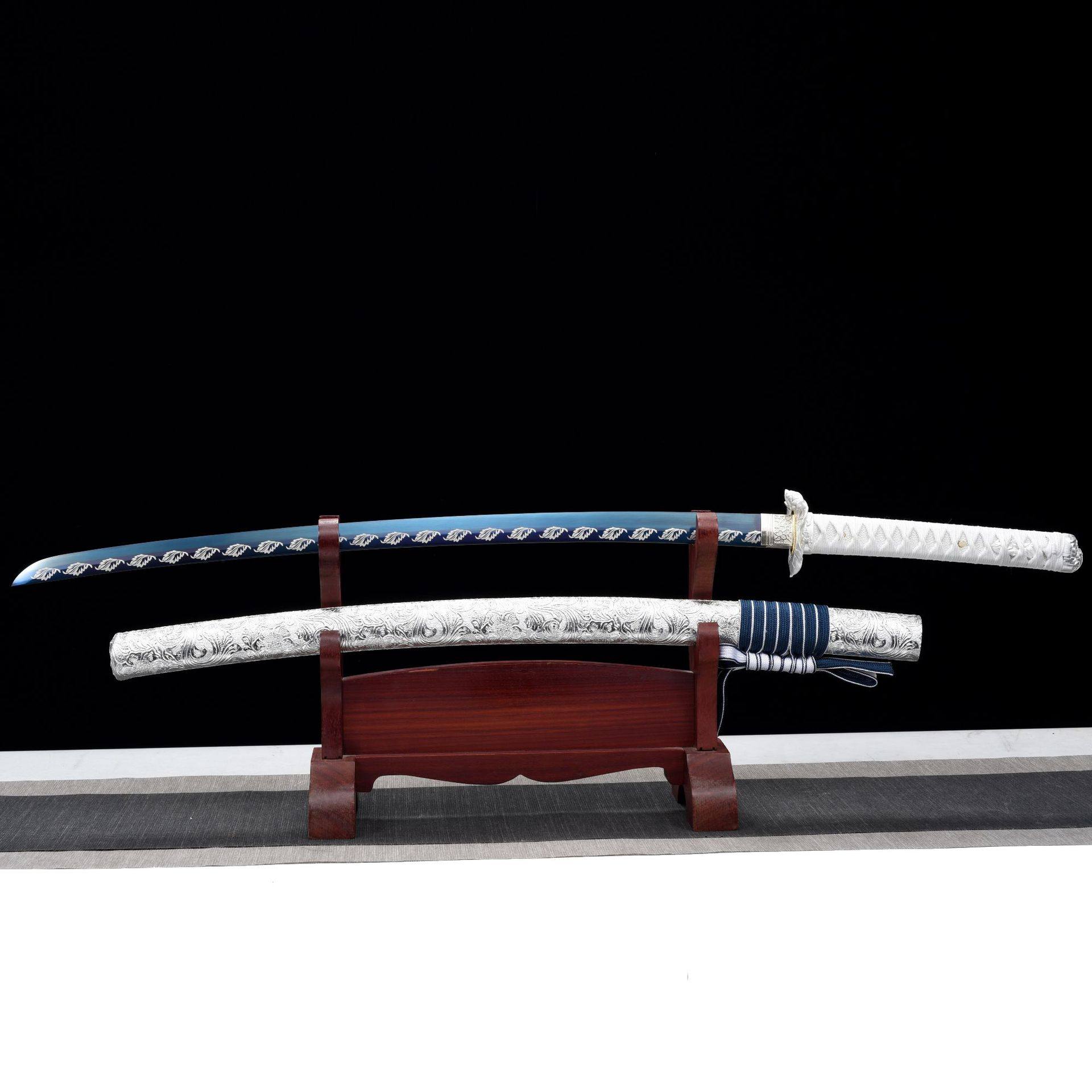 龙泉市刀剑弹簧钢烤色指挥刀影视冷兵器手工锻打宝剑一体刀未开刃,特色手工艺,剑袋,淘宝优惠券,粉丝福利购,淘宝优惠卷