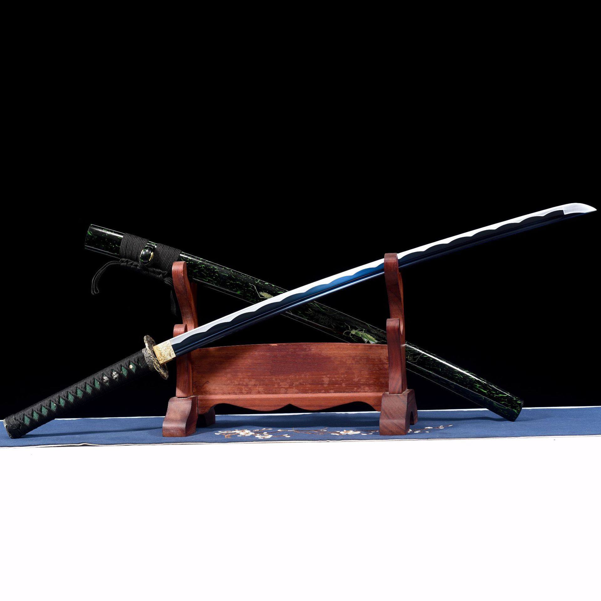 龙泉市刀剑1045中碳钢日式指挥打刀Katana影视冷兵器硬宝剑未开刃,特色手工艺,剑袋,淘宝优惠券,粉丝福利购,淘宝优惠卷