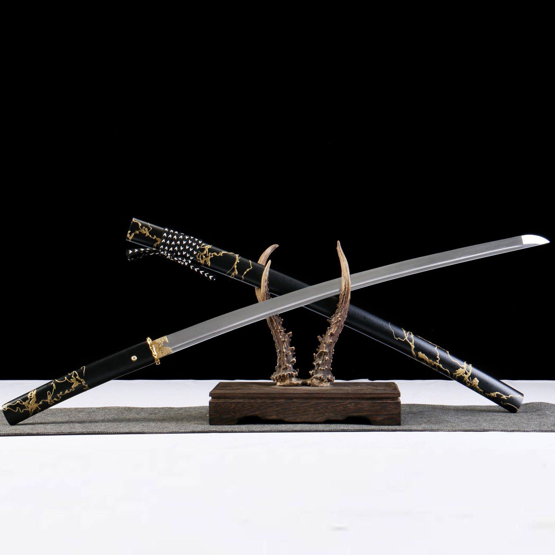 龙泉市刀剑1065高碳钢日式动漫对马岛羊蹄山之魂打刀硬宝剑未开刃,特色手工艺,剑袋,淘宝优惠券,粉丝福利购,淘宝优惠卷