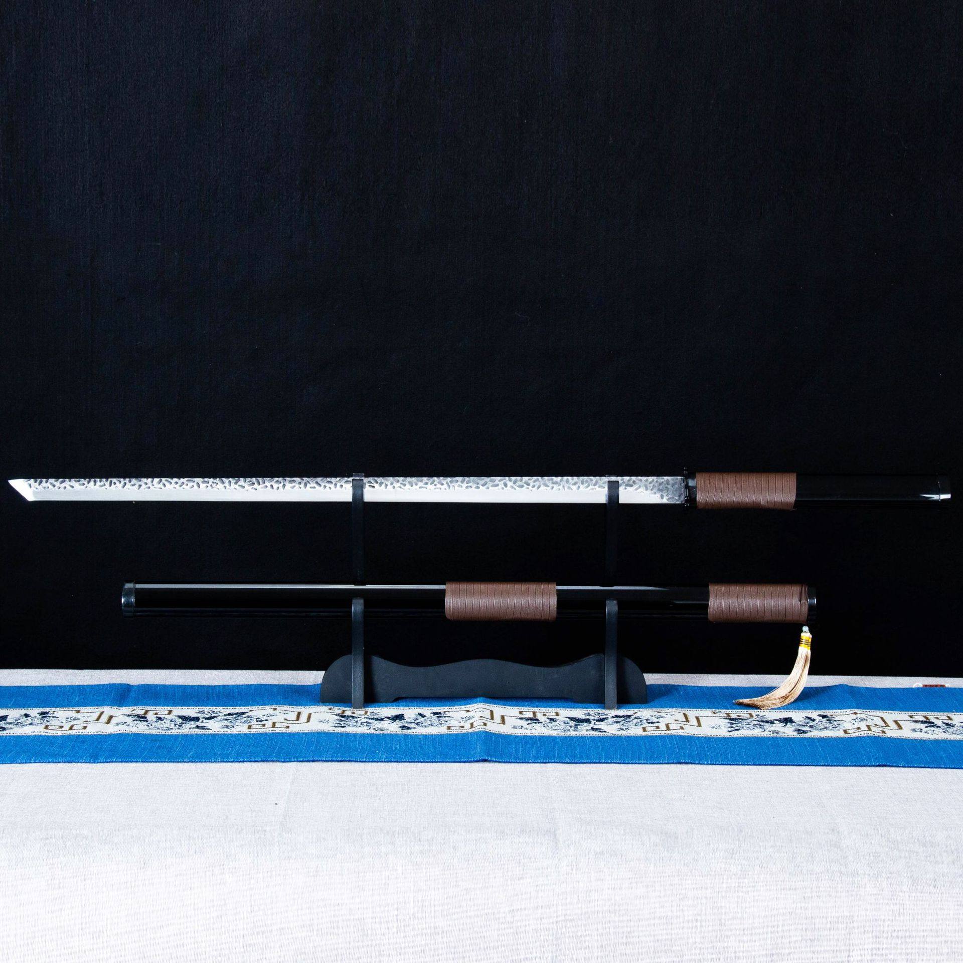 龙泉市刀剑高锰钢一体唐横刀直刀传统硬宝剑防身冷兵器收藏未开刃,特色手工艺,剑袋,淘宝优惠券,粉丝福利购,淘宝优惠卷