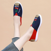 老北京布鞋 时尚 女鞋 正品 上班轻便软底防滑新款 秋季 妈妈女士单鞋