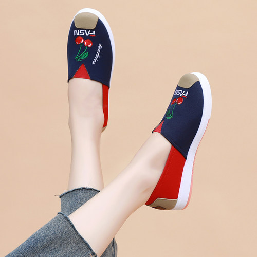 牛筋底耐穿透气正品老北京布鞋