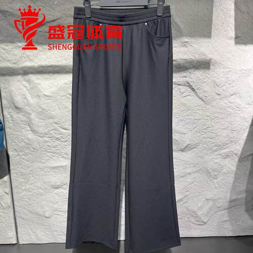 安踏休闲简约女针织运动长裤
