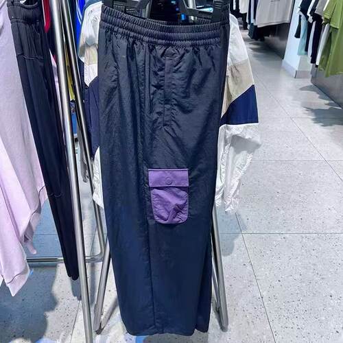 安踏正品宽松男工装长裤