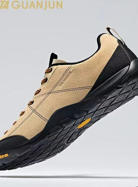 安踏冠军寻山户外鞋男女Vibram山系潮流徒步运动休闲鞋112618805A