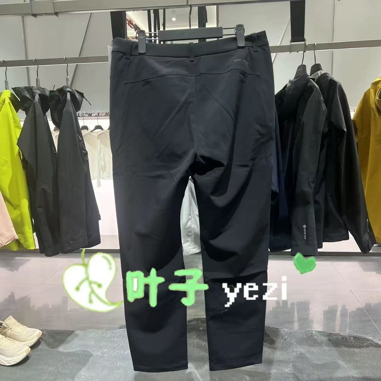 安踏新防风轻暖绒男梭织休闲长裤