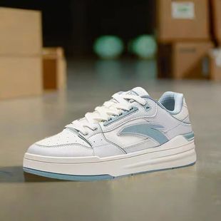 男2023新款 板鞋 安踏街顽Lite 厚底运动112338071 王一博同款