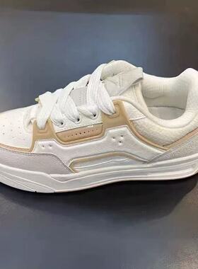 安踏骜杰板鞋女2026春新款耐磨舒适低帮休闲运动鞋122618043