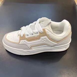 安踏骜杰板鞋女2026春新款耐磨舒适低帮休闲运动鞋122618043