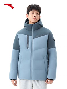 安踏雪壳羽绒服丨连帽保暖羽绒风衣男冬季保暖棉服外套152347910