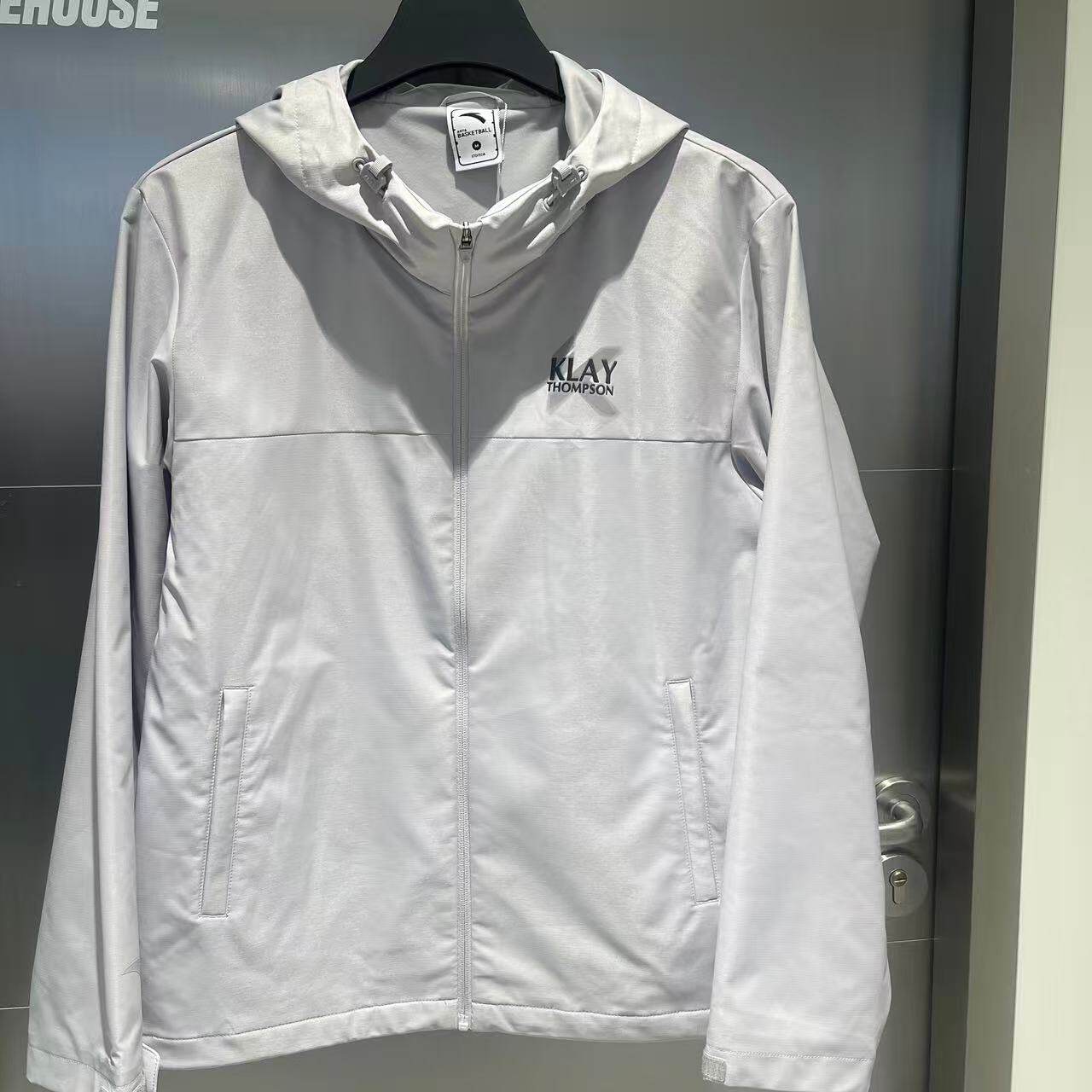 安踏KT梭织运动外套男士新款防泼水训练跑步运动服上衣152611602