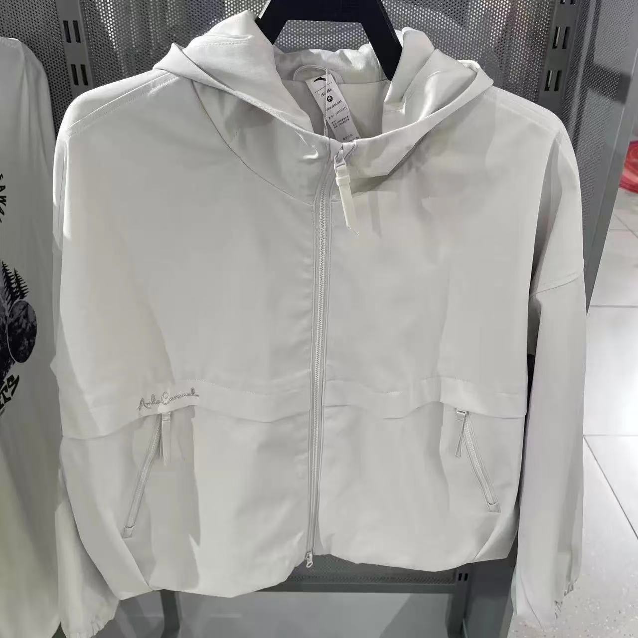 安踏工装休闲外套女冬季