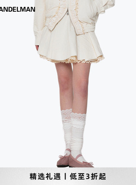 【精选6折】ANN ANDELMAN蓬蓬裙半身裙白色气质短裙秋季2025新品