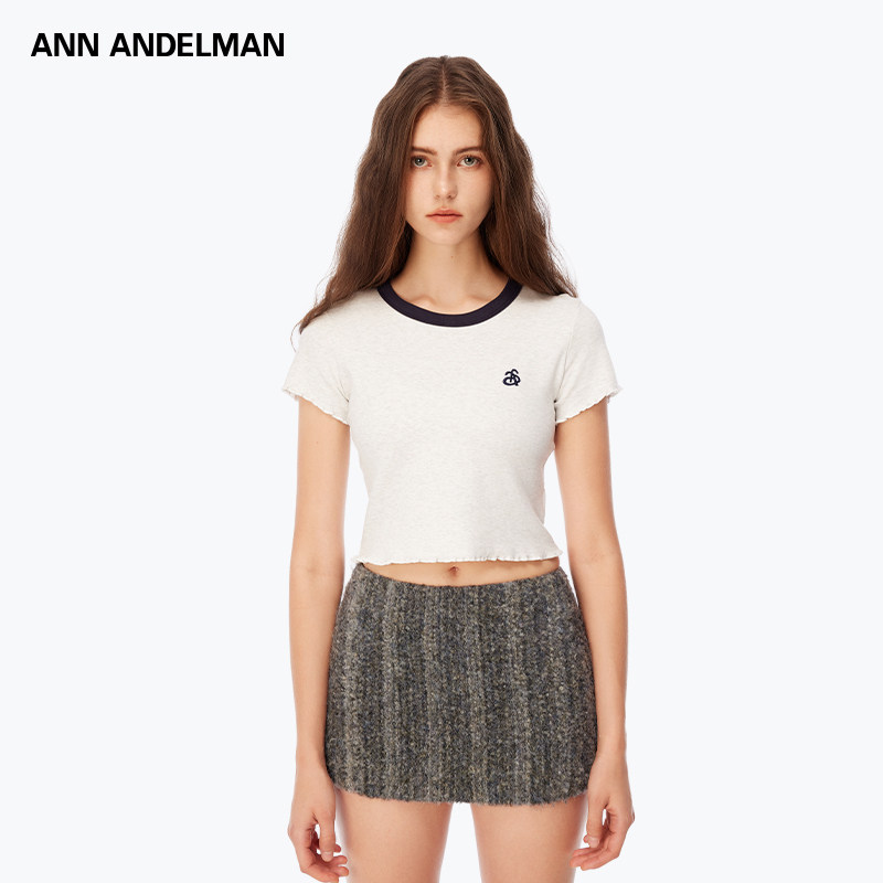 ANNDELM官方直营圆领短