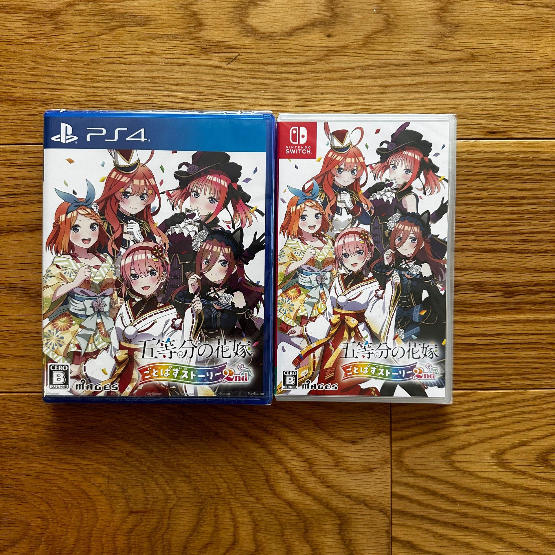 全新原封 PS4 NS 游戏 五等分的花嫁 五等消除剧情合集 2nd 现货