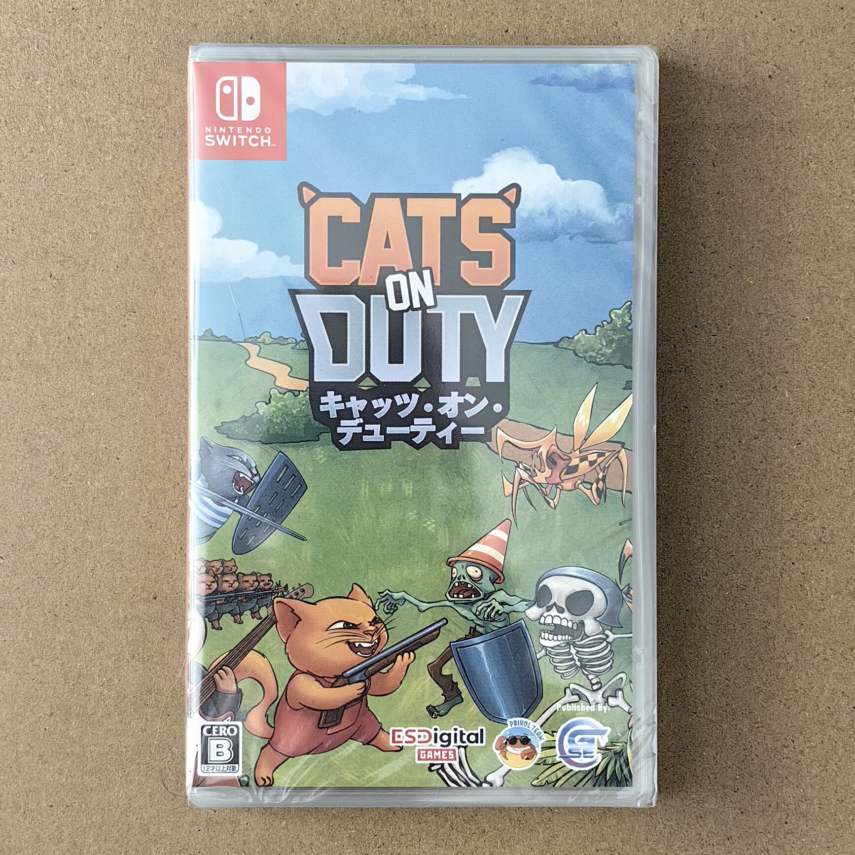 全新原封 PS4 PS5 NS 中文游戏 喵喵大战邪物 Cats on Duty 现货