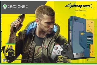 全新 Xbox One X 赛博朋克2077 限定版 天蝎主机 包邮