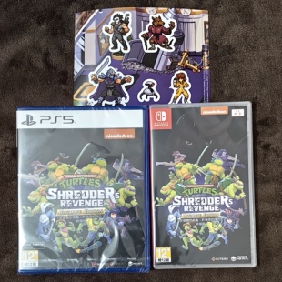 全新原封PS5 NS 中文游戏 忍者神龟 施莱德的复仇 终极版 现货