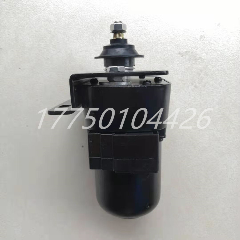 新源机械轮式挖掘机65 75雨刮电机总成 雨刷刮水器 带安装板