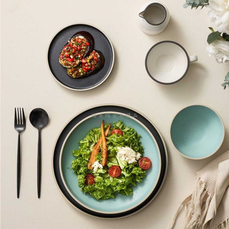 陆家陶瓷MOD系列中西餐盘碗独特
