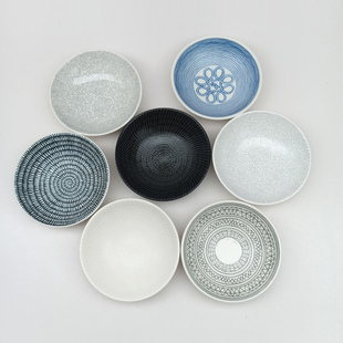 陆家仓库酒店餐具陶瓷小菜碗酱料碗带盖碗炖盅品锅水果盘无毒健康