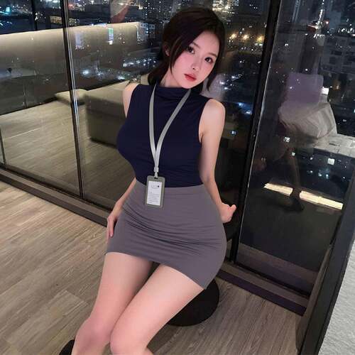 性感秘书cos制服纯欲修身免脱