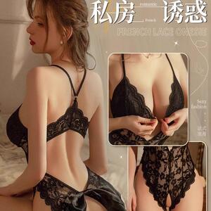性感床上免脱晴趣内衣无钢圈收副乳显大聚拢文胸猫咪纯欲调整型胸