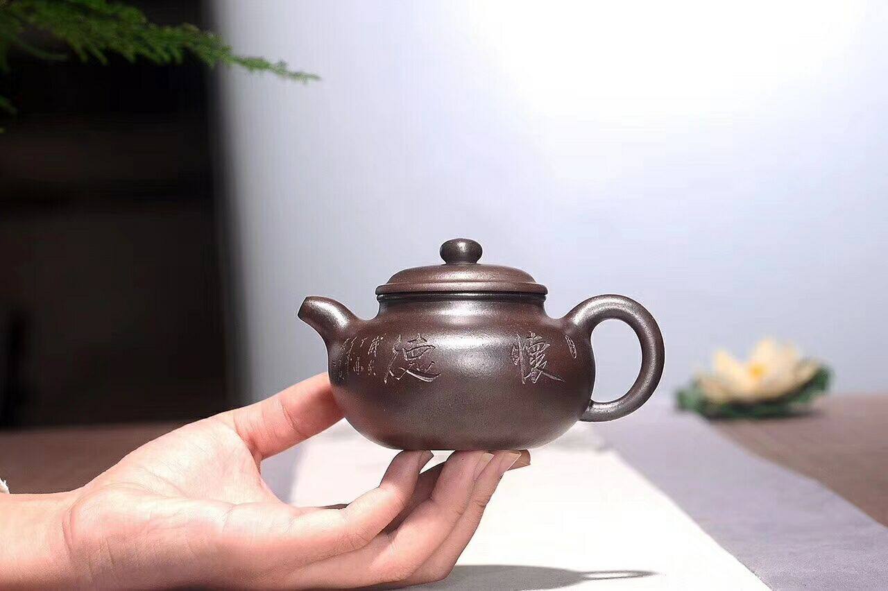 名家风纯全手工柴烧宜兴紫砂壶
