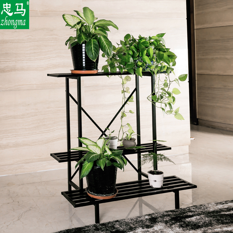 zhongma/忠马阳台节省空间花架