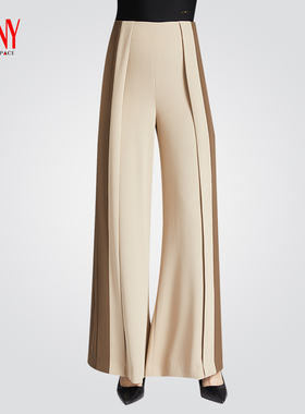 NY纳艺摩登舞裤女高腰拉丁舞国标舞成人舞蹈练功服跳舞裤子22230K