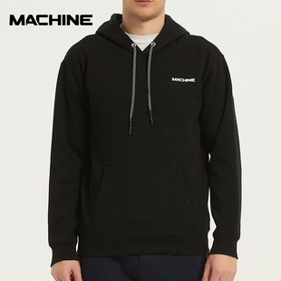 MACHINE男装 都市生活系列 绒布加厚连帽套头卫衣SWH066