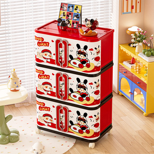 超大容量收纳柜家用被子衣柜免安装折叠置物架子收纳箱靠墙储物柜