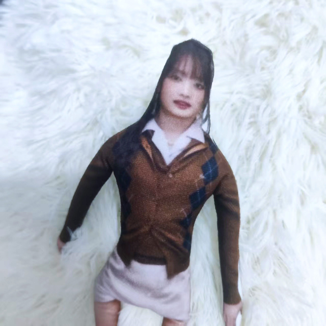 Minnie老鼠干抽象玩偶有骨铁丝