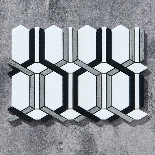 Чернила зеленая вода Мраморная каменная мозаичная туалетная декоративная земля не сокрушительный кухонный бар фоновая стена