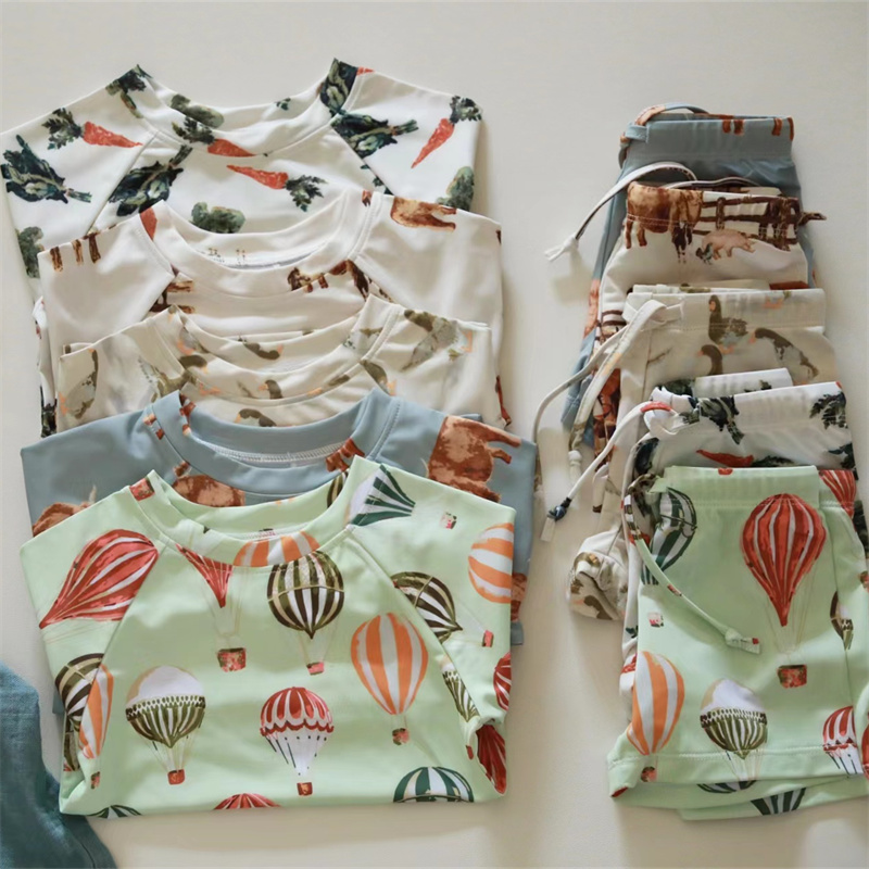 R儿童男童宝宝泳衣儿童泳衣