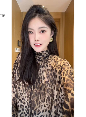 遇儿推荐【豹纹】气质时尚上衣20250100