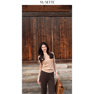 遇儿推荐【Zh订单款品牌订单美丽奴羊毛】长袖时尚针织衫20250210